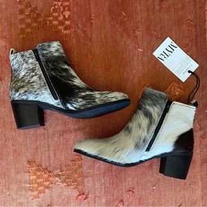 Myra Bag Cowhide ankle boots size 8